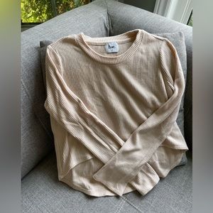 Bae the label maternity and nursing crop top